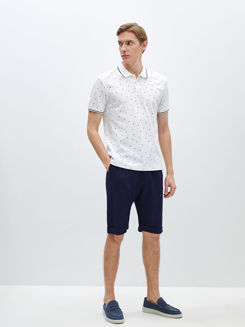 تی شرت مردانه اسلیم فیت ال سی وایکیکی ویژن S4BB78Z8 | LCW Vision - Image 3