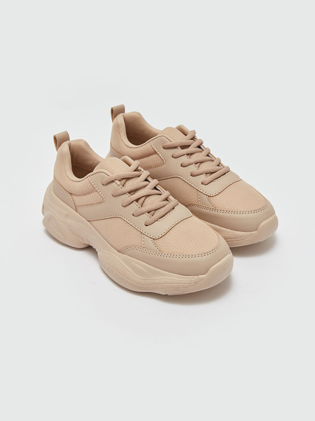 Women's Lace-Up Sneakers -S4BG13Z8-CR8 - S4BG13Z8-CR8 - LC