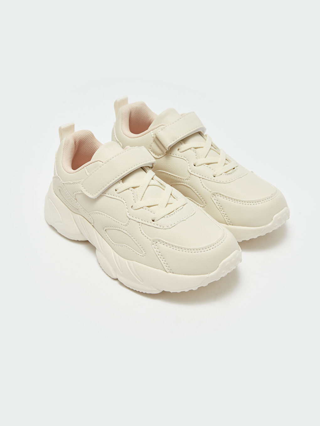 Girls Lace Up and Velcro Sports Shoes S4BJ18Z4 V8P S4BJ18Z4