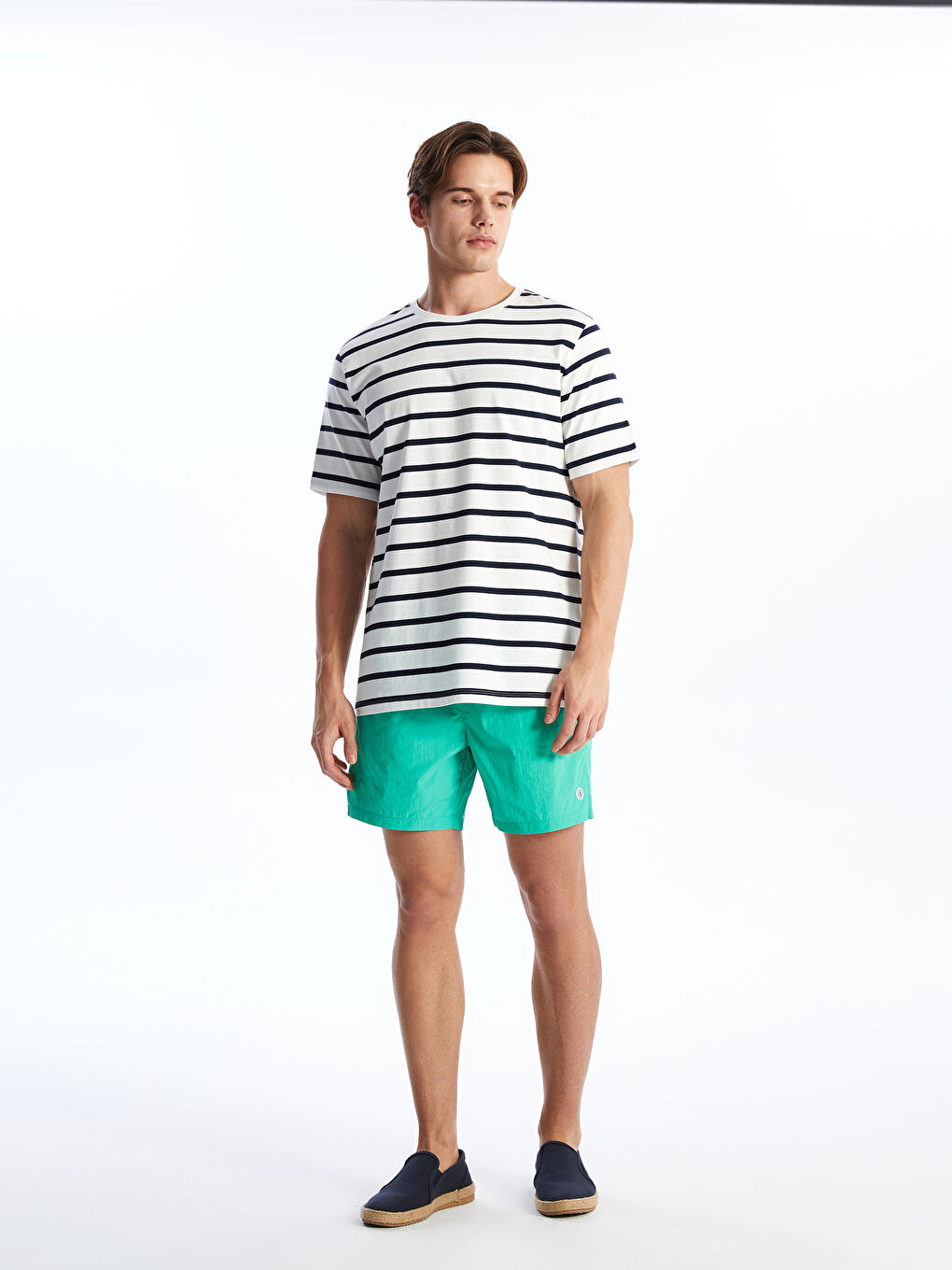 Short Length Basic Men's Swimming Shorts -S4BL84Z8-FMW