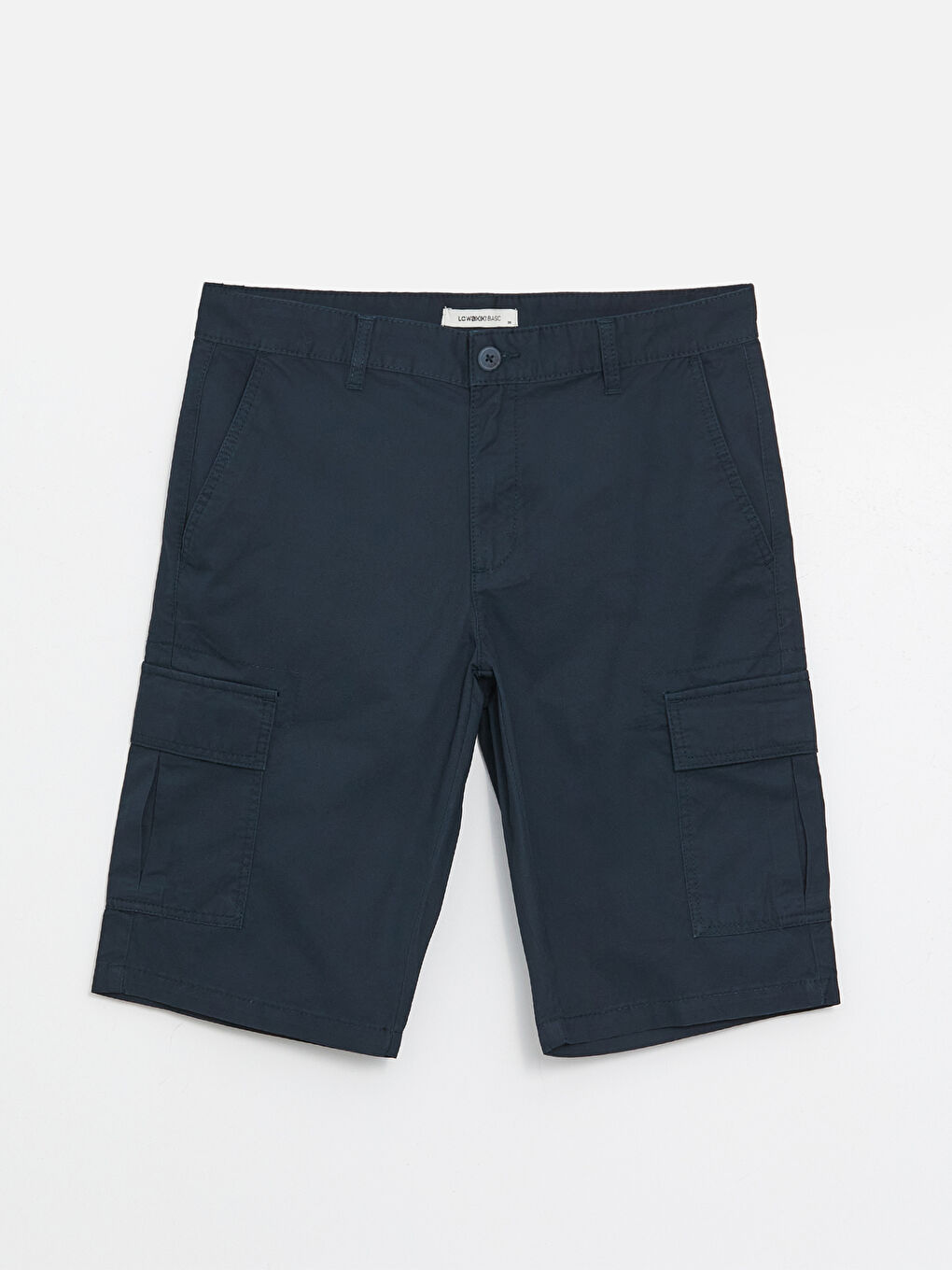 Comfort Fit Gabardine Men's Bermuda Shorts -S4BR55Z8-KN7