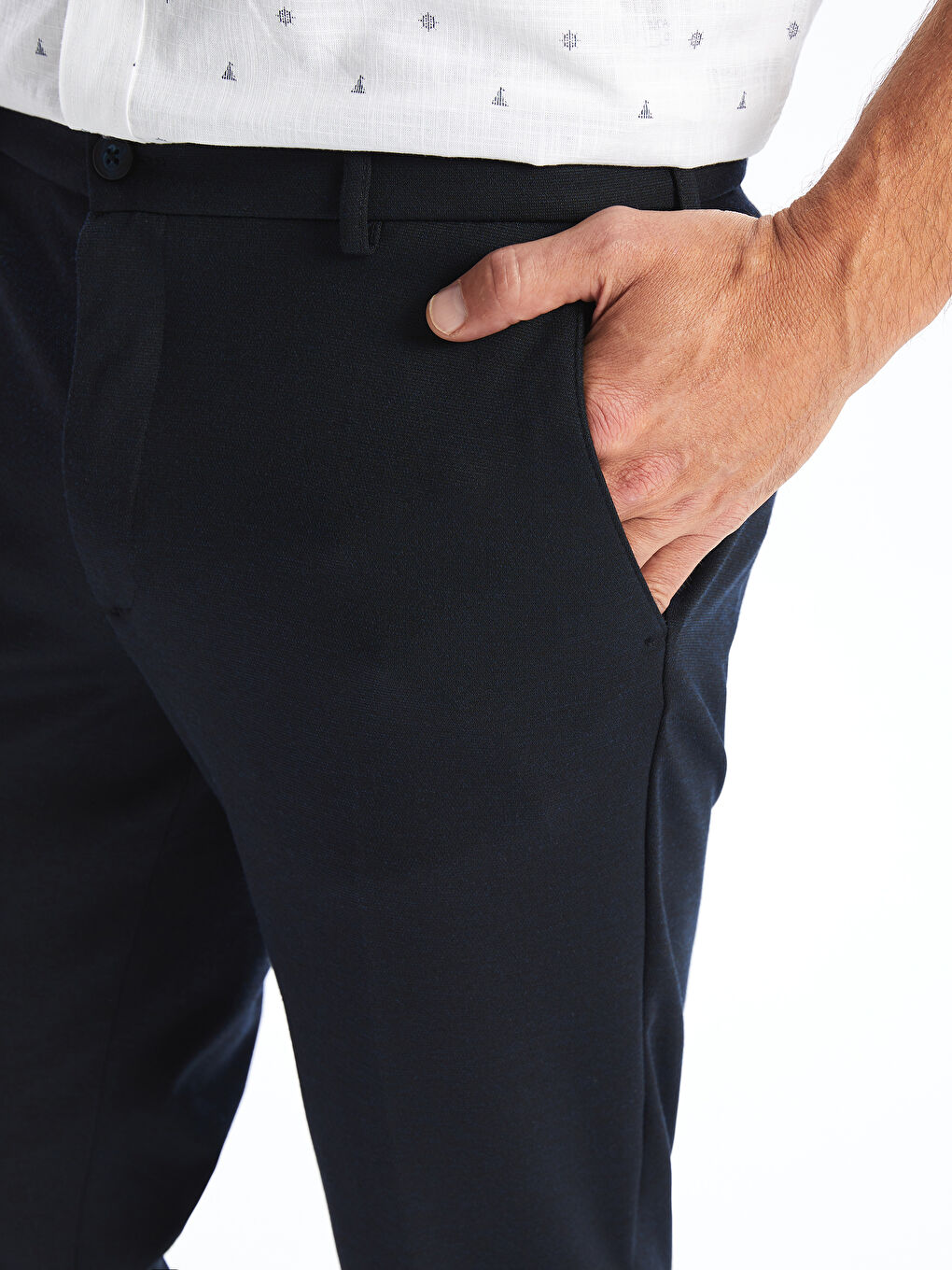 Slim Fit Men's Chino Trousers -S4CD11Z8-KN7 - S4CD11Z8-KN7 - LC Waikiki