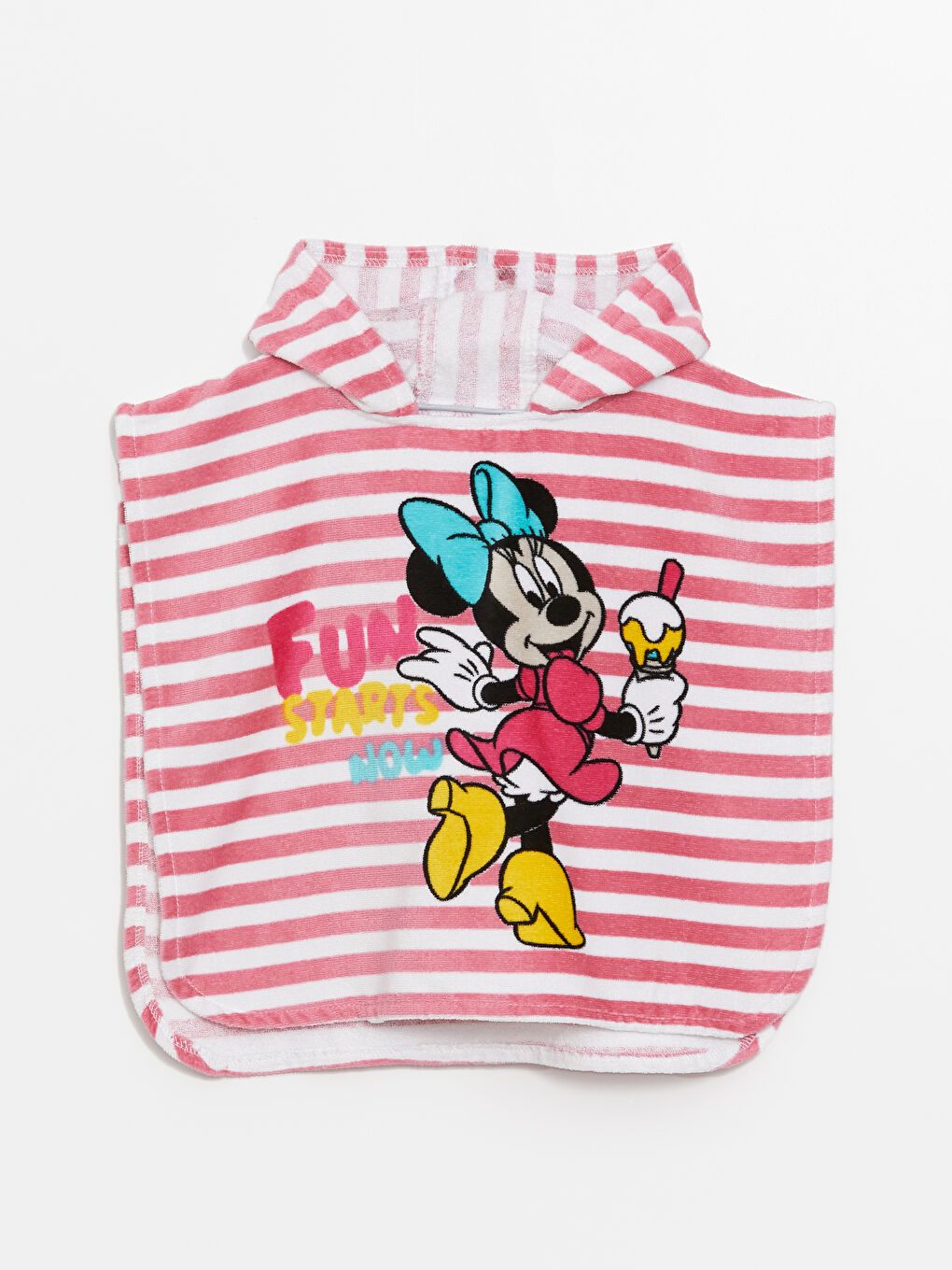 Hooded Minnie Mouse Printed Baby Girl Bikini Top -S4DA23Z1-LSZ -  S4DA23Z1-LSZ - LC Waikiki