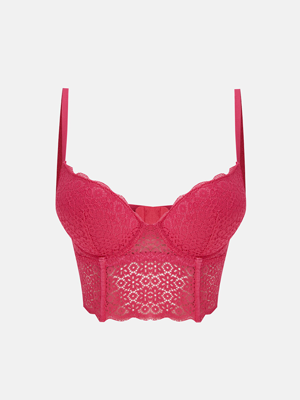 Wired lace bralette top