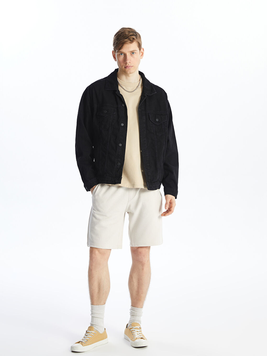 Slim fit bermuda shorts best sale