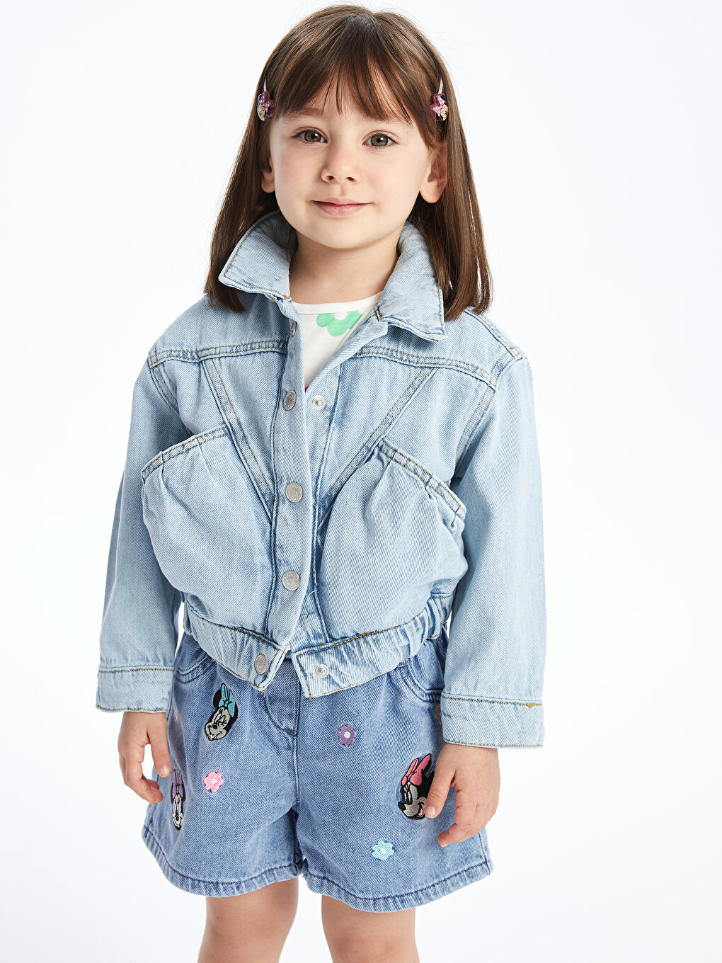 2-6Years Old Baby Girls Pearls Beading Denim Jacket Fashion Kids Long  Sleeve Jean Coats Spring Autumn Children Clothes Outerwear - AliExpress