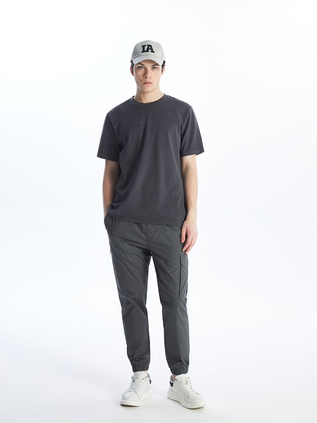 Crew Neck Short Sleeve Printed Men's T-shirt -S4DH33Z8-VZ8