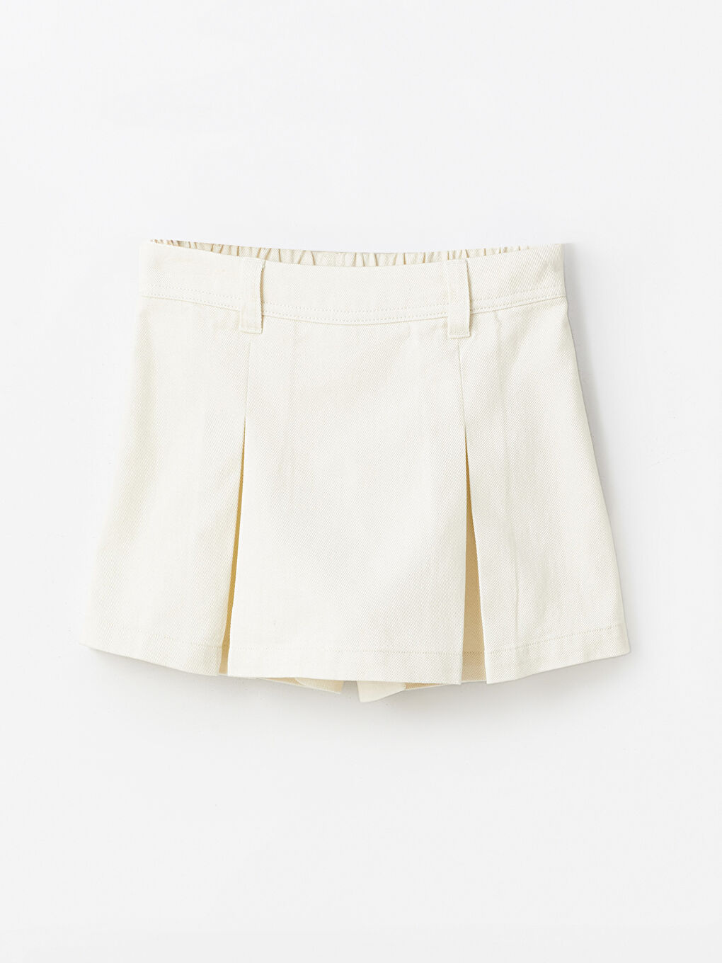 LC WAIKIKI Elastic Waist Girl Short Skirt -S4DI14Z4-QVB S4DI14Z4