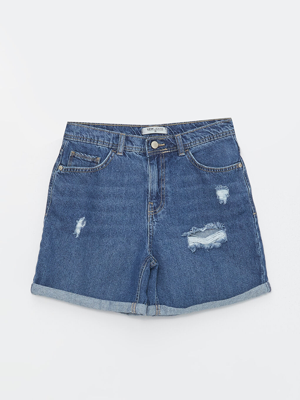 Lcw top indigo denim