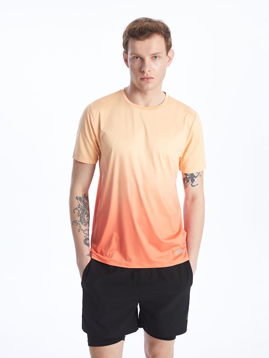 DRY-TECH Crew Neck Short Sleeve Men's Sports T-Shirt