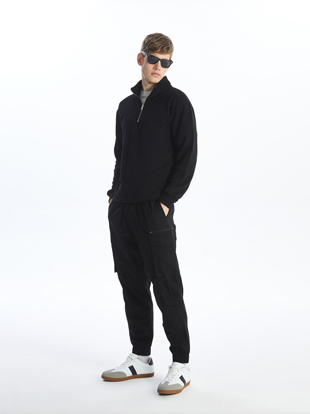 Comfortable Fit Men's Cargo Pants -S4EG00Z8-RQL - S4EG00Z8