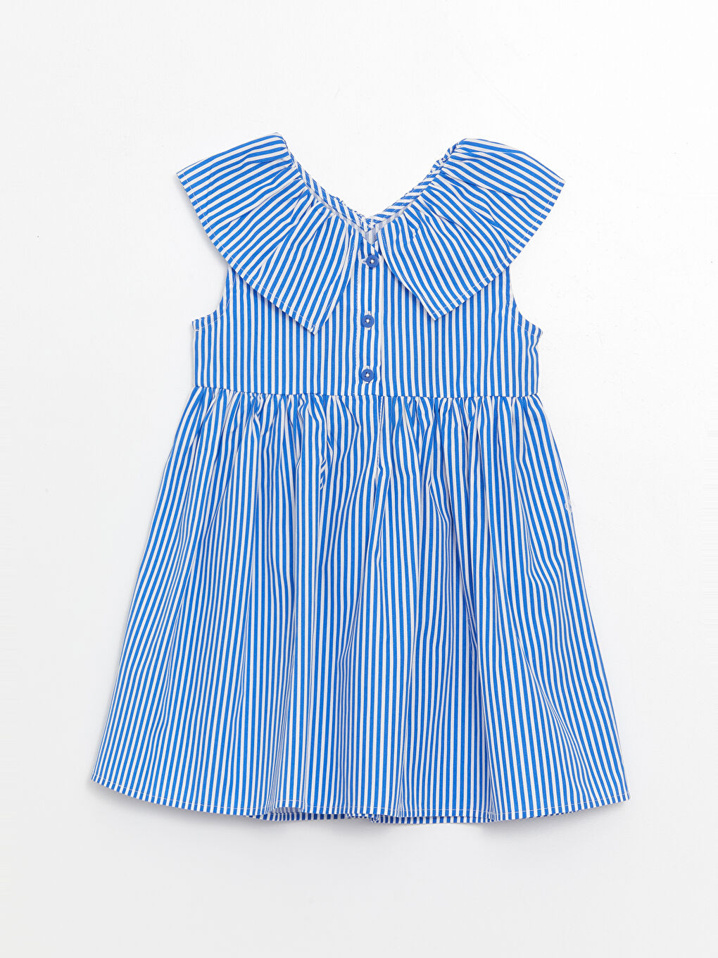 Blue and white striped baby dress new arrivals