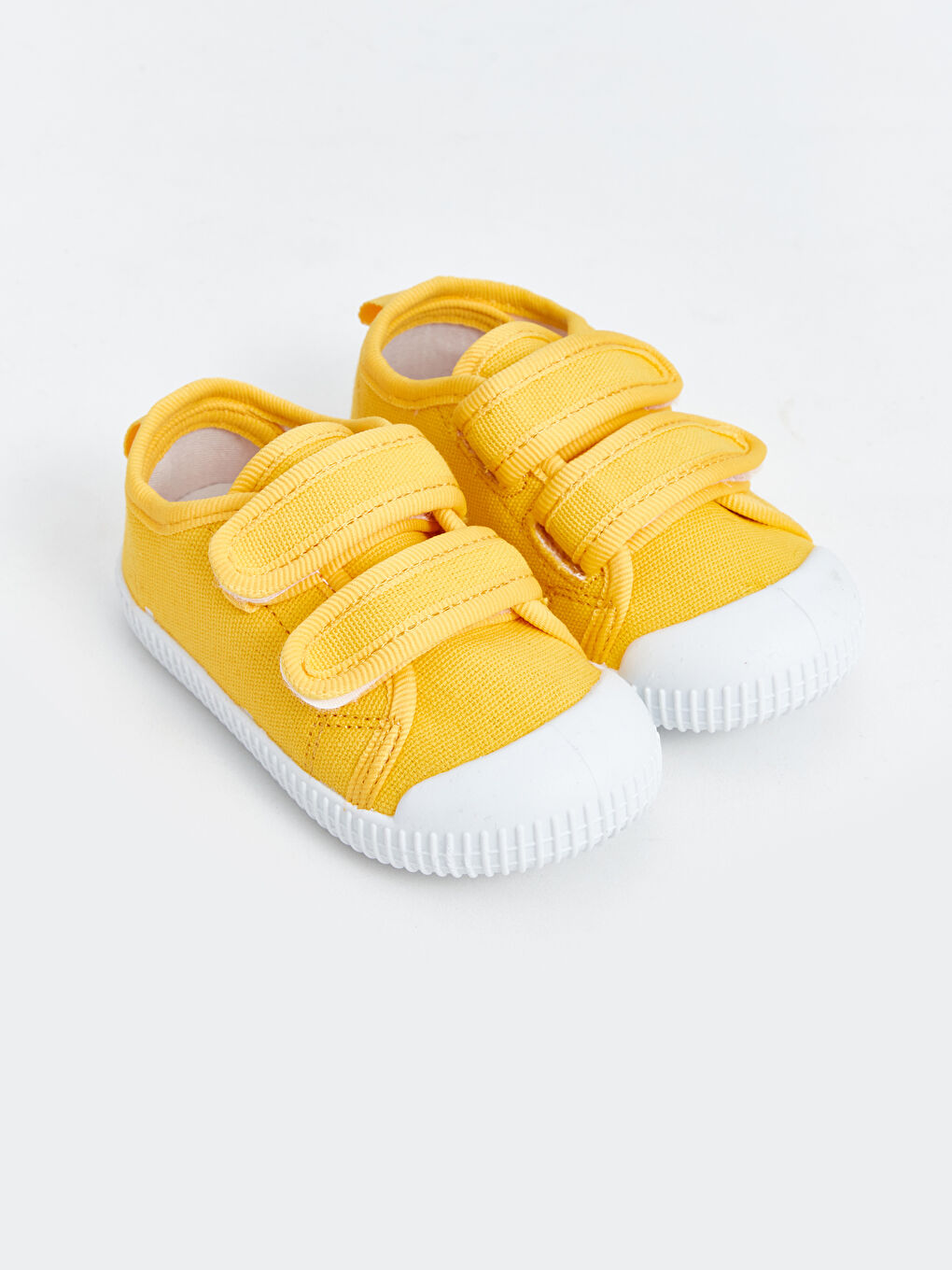 Yellow velcro shoes cheap