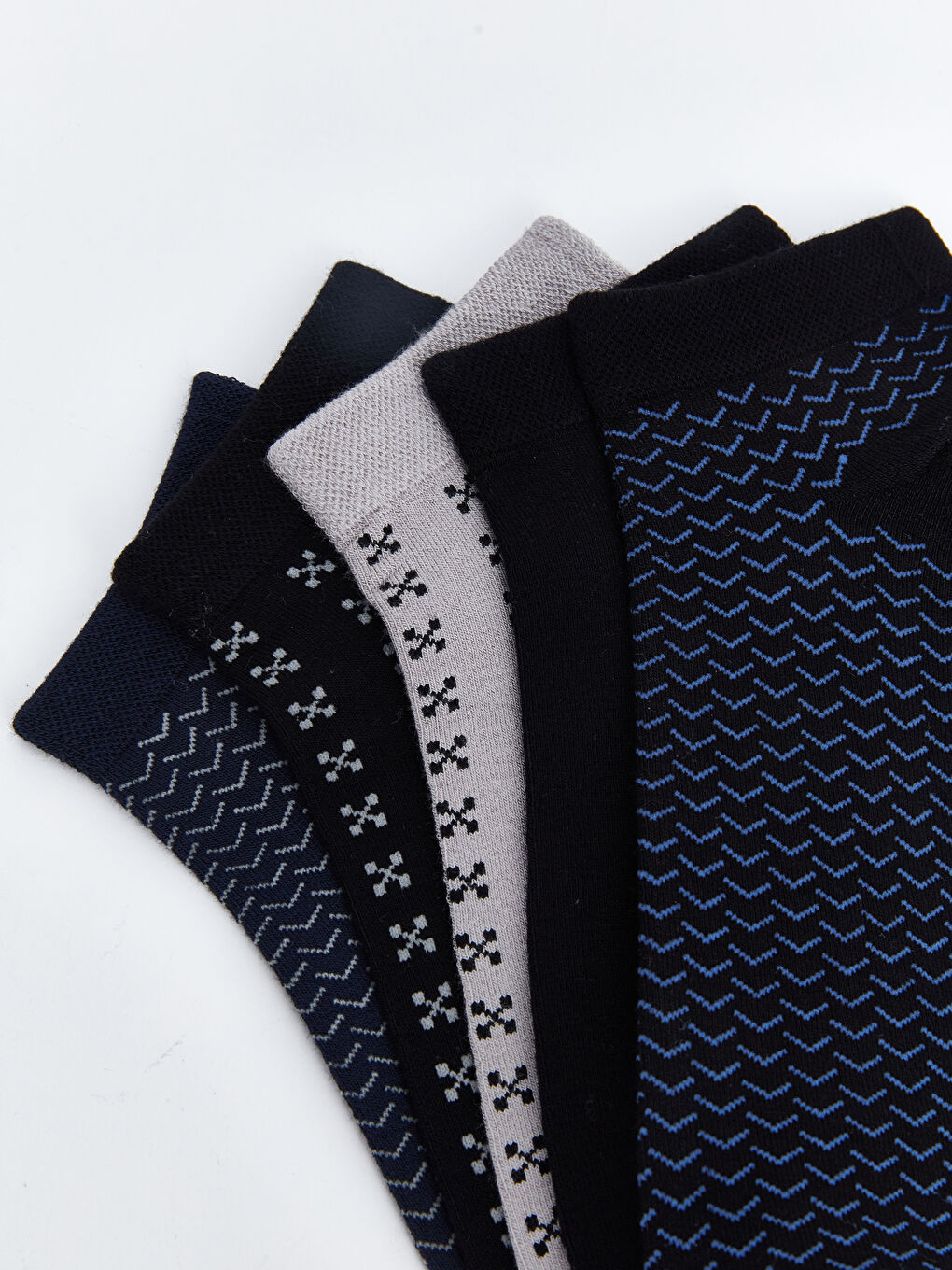 すぐったレディース福袋 Patterned Men's Bamboo Booties Socks 5 Pack -S4EI79Z8-K00 ジャケット・アウター