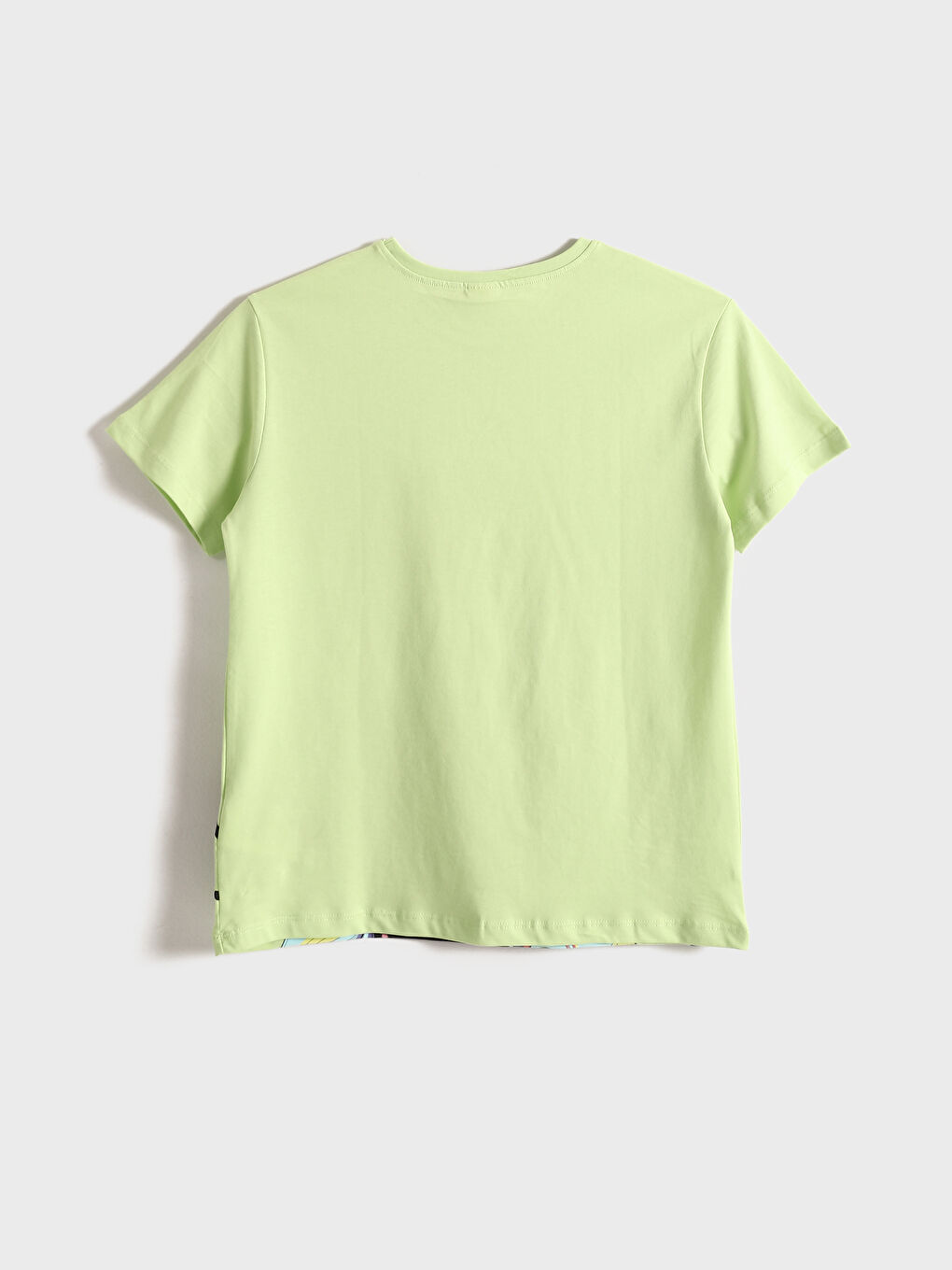 Crew Neck Anime Printed Short Sleeve Girls' T-Shirt