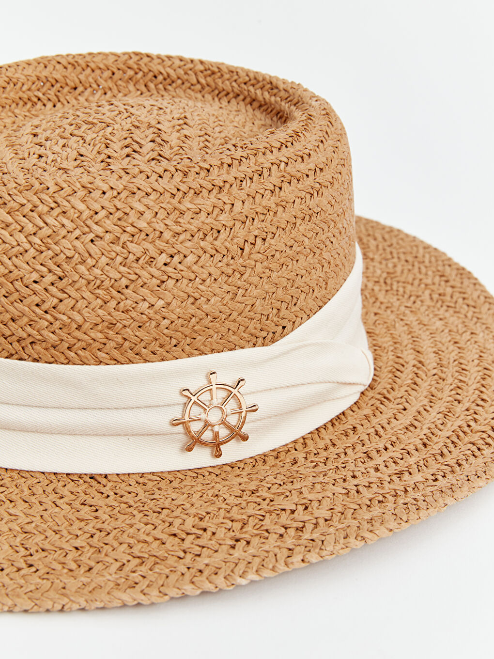 Women's Straw Fedora -S4FF97Z8-CR8 - S4FF97Z8-CR8 - LC Waikiki