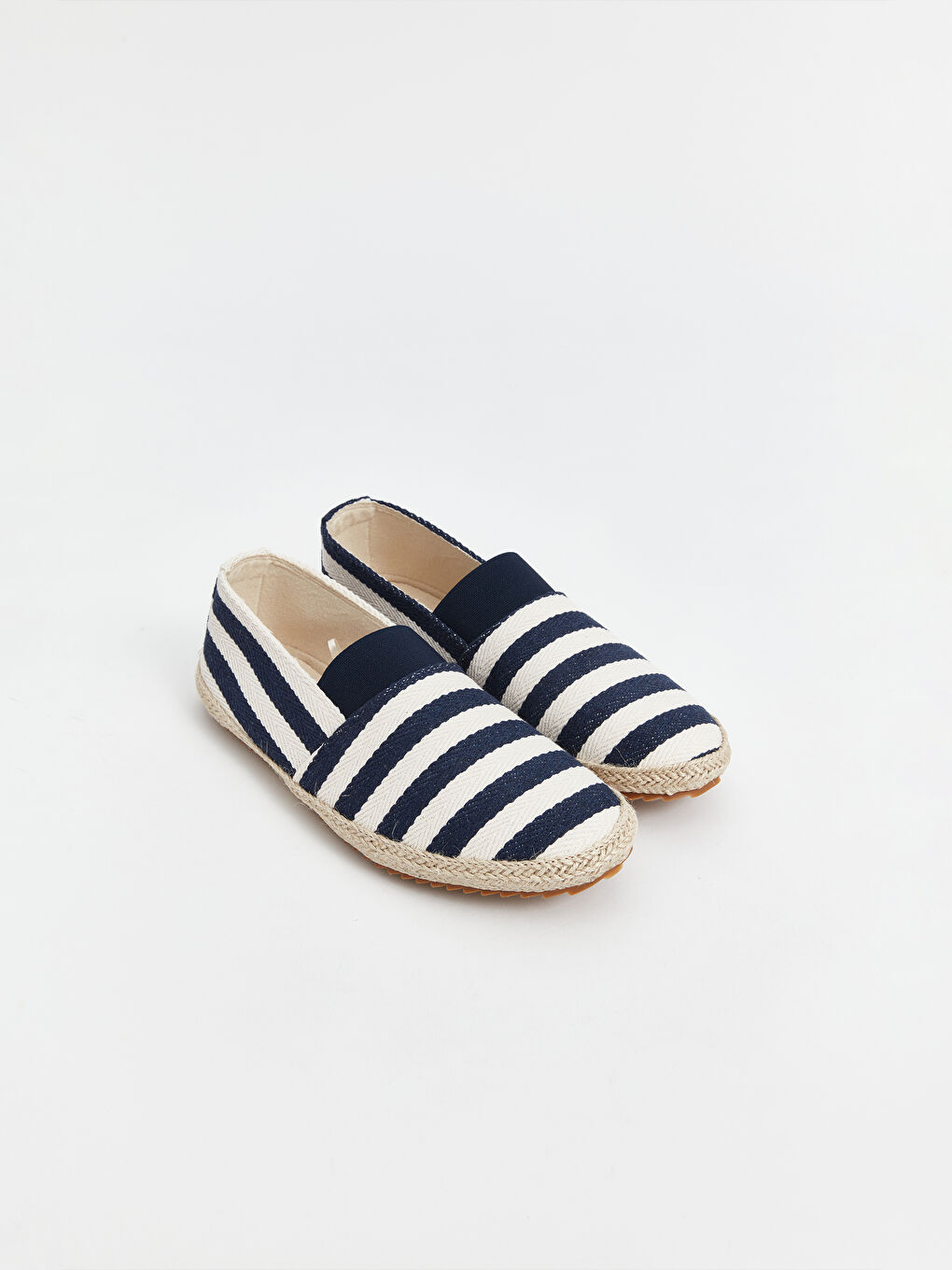 Striped espadrille sales