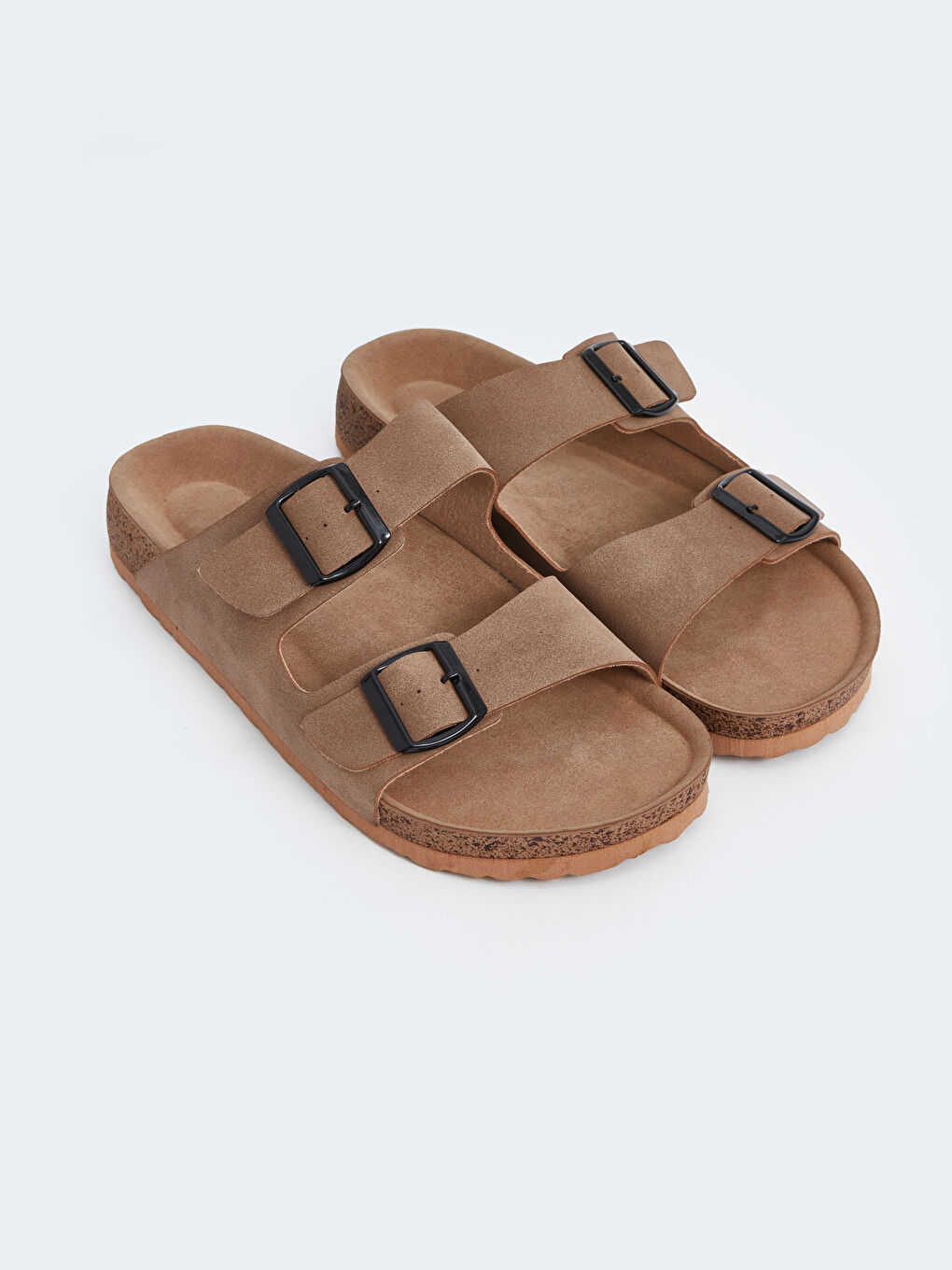 LC WAIKIKI Double Strap Men's Slider -S4G464Z8-DU7 S4G464Z8-DU7