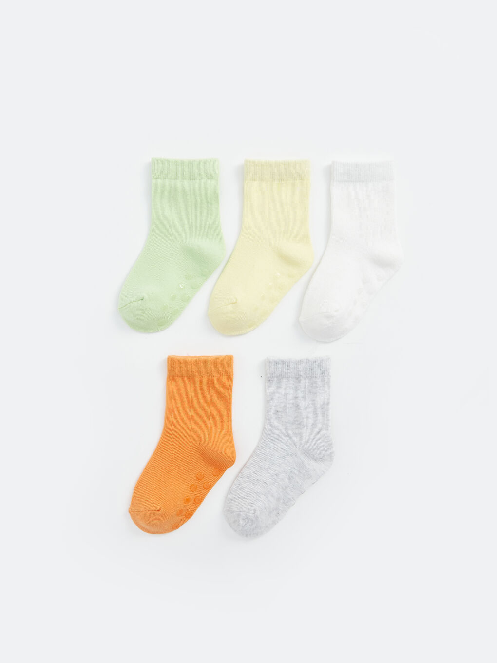 Basic Baby Boy Socket Socks 5-Pack -S4G607Z1-CT0 - S4G607Z1-CT0 - LC Waikiki