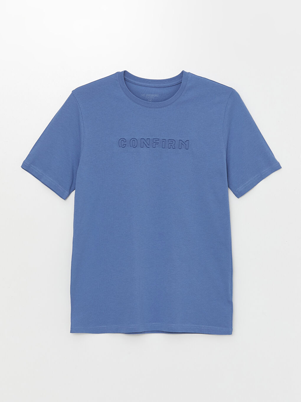 LC WAIKIKI Crew Neck Short Sleeve Printed Combed Cotton