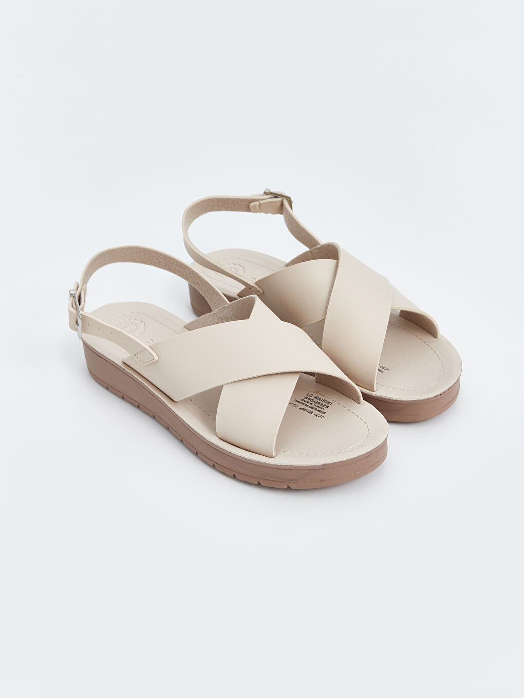 Cross strap jelly sandals deals