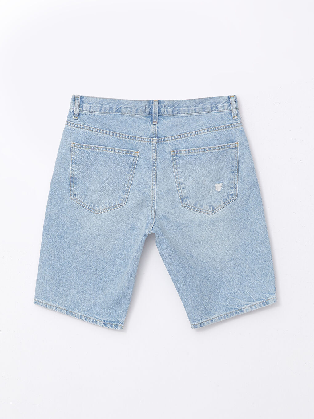 【SATIIIZ】Eloise Track Bermuda Denim Pants Denim – Eloise
