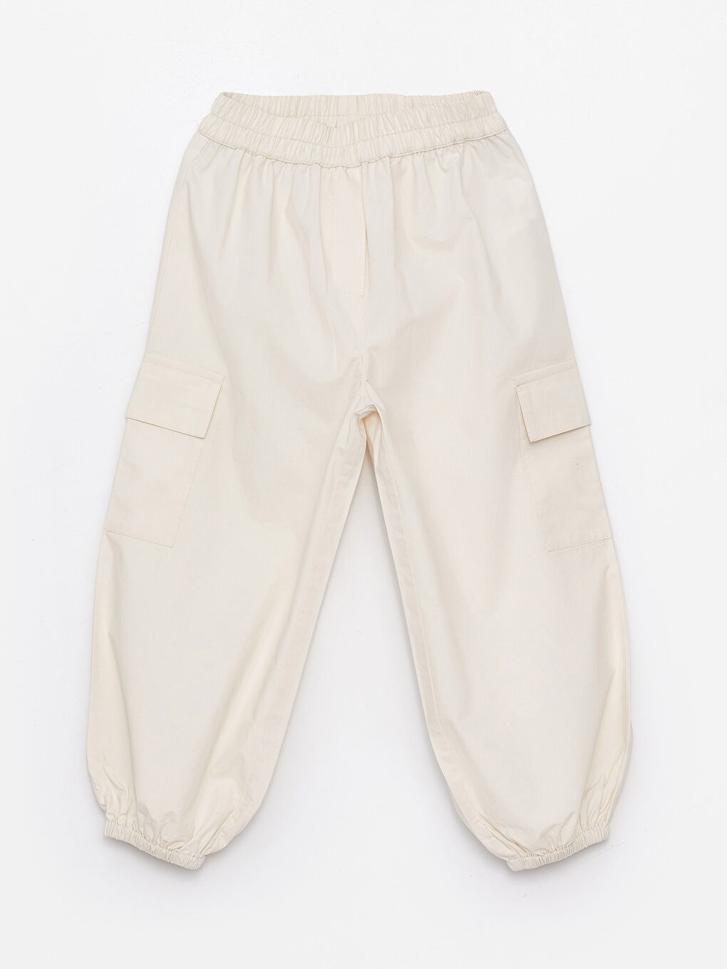 Girls' Cargo Pants with Elastic Waist -S4H451Z1-VB3 - S4H451Z1-VB3 - LC  Waikiki
