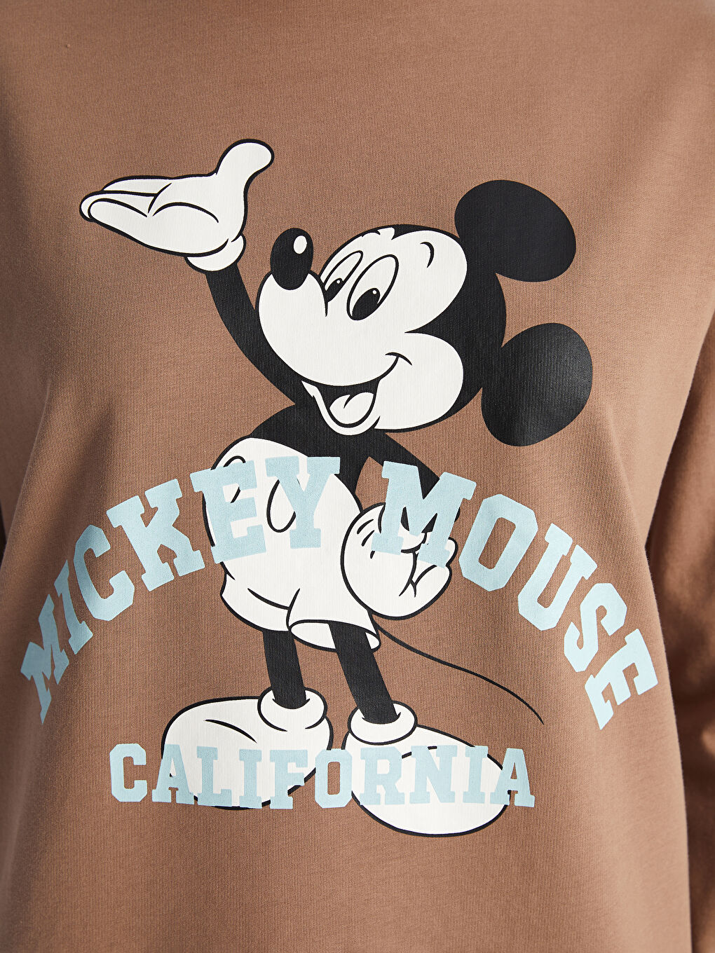 Crew Neck Mickey Mouse Printed Women s Sweatshirt Tunic S4HT26Z8 R1L S4HT26Z8 R1L LC Waikiki