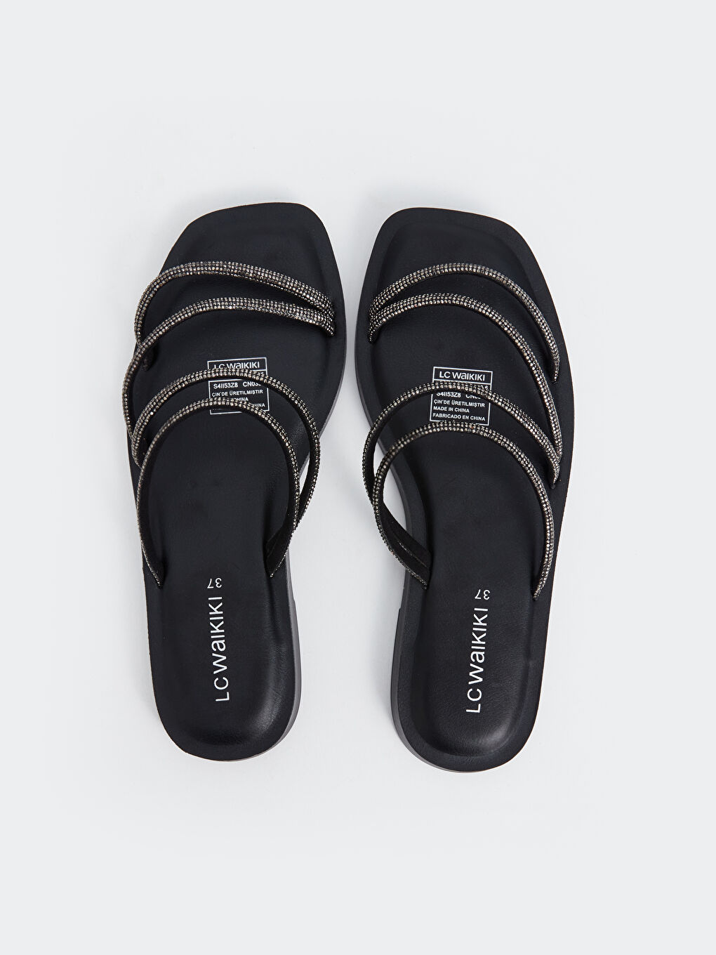 Stone Detailed Women's Slippers -S4II53Z8-HUC - S4II53Z8-HUC - LC Waikiki