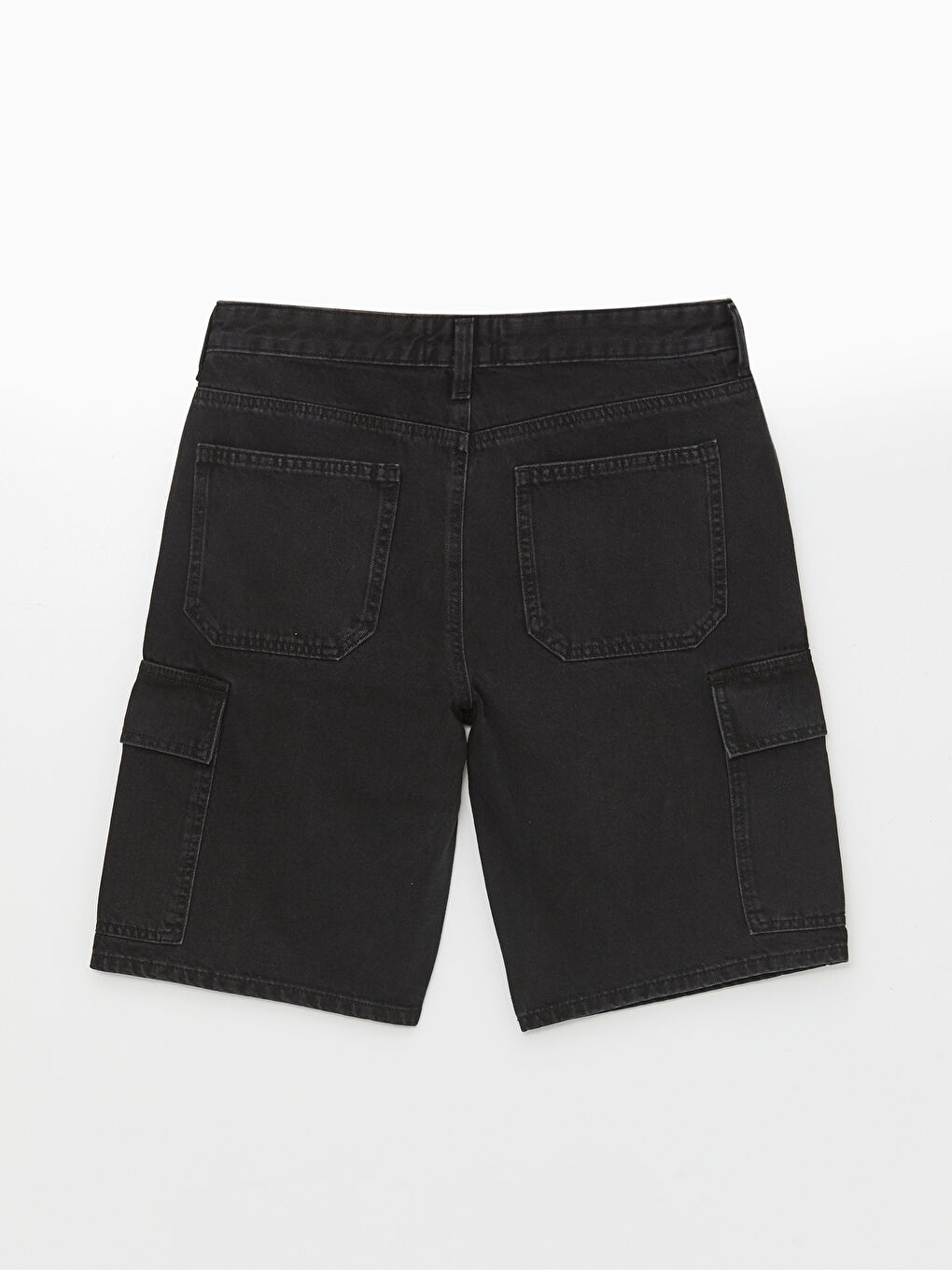 Standard Fit Men's Denim Shorts -S4IL37Z8-326 - S4IL37Z8-326