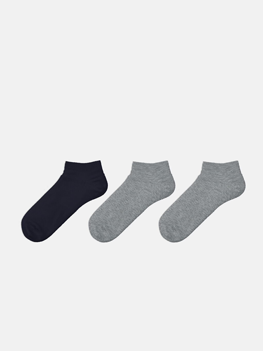 Men's Booties Socks 3 Pieces -S4IM13Z8-YBY - S4IM13Z8-YBY