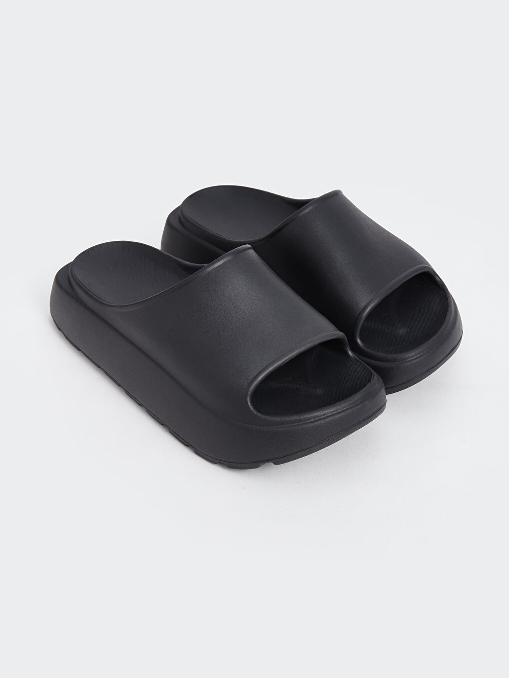 Thick Sole Single Strap Women's Slider -S4JS80Z8-HUC