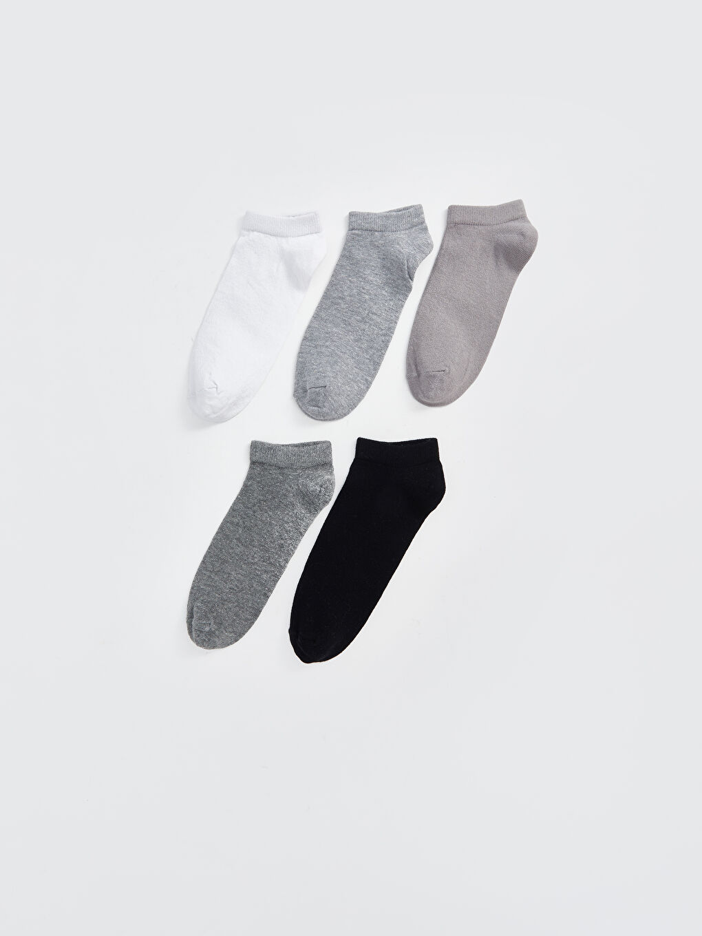 Basic Boys' Trainer Socks 5 Pack -S4KD54Z4-K00 - S4KD54Z4
