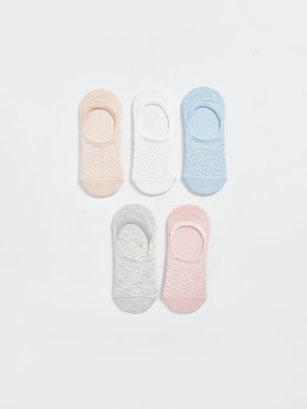 LC WAIKIKI 5 упаковок Невидимих Шкарпеток для Дівчат