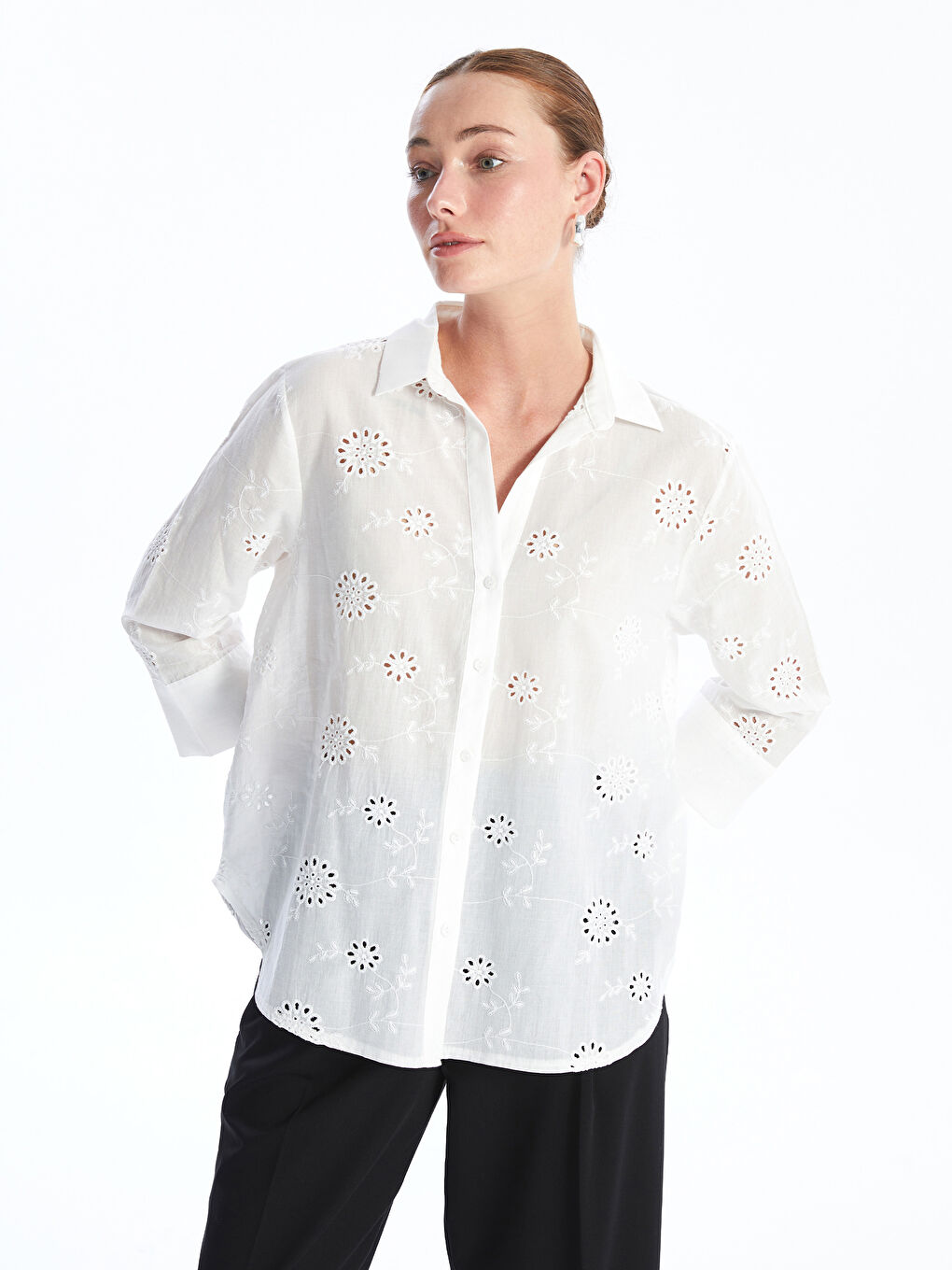 BLANC Chemise S4M176Z8 Q6K S4M176Z8 Q6K LC Waikiki