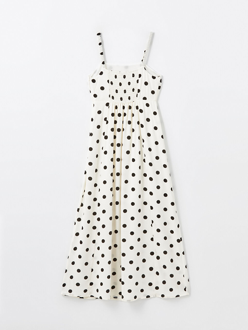 Square Neck Polka Dot Strap Women's Dress -S4M498Z8-LU7