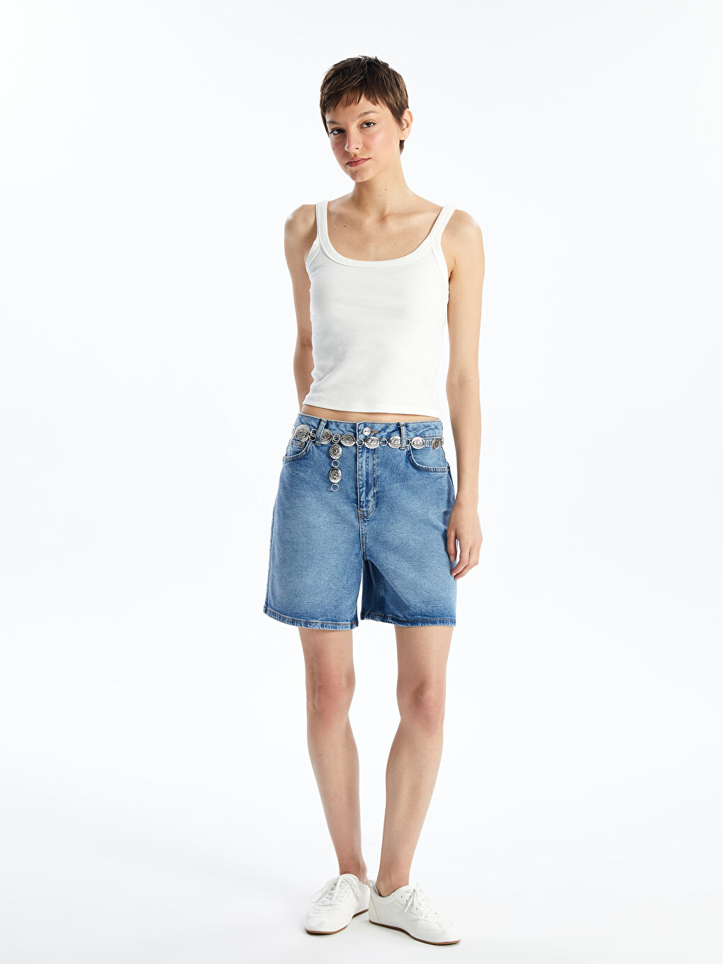 Jeans shorts slim fit online
