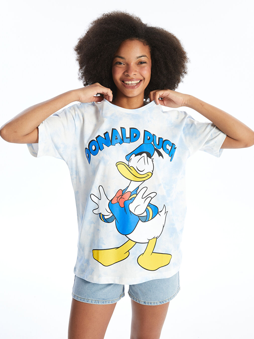 Donald duck printed t shirt sales