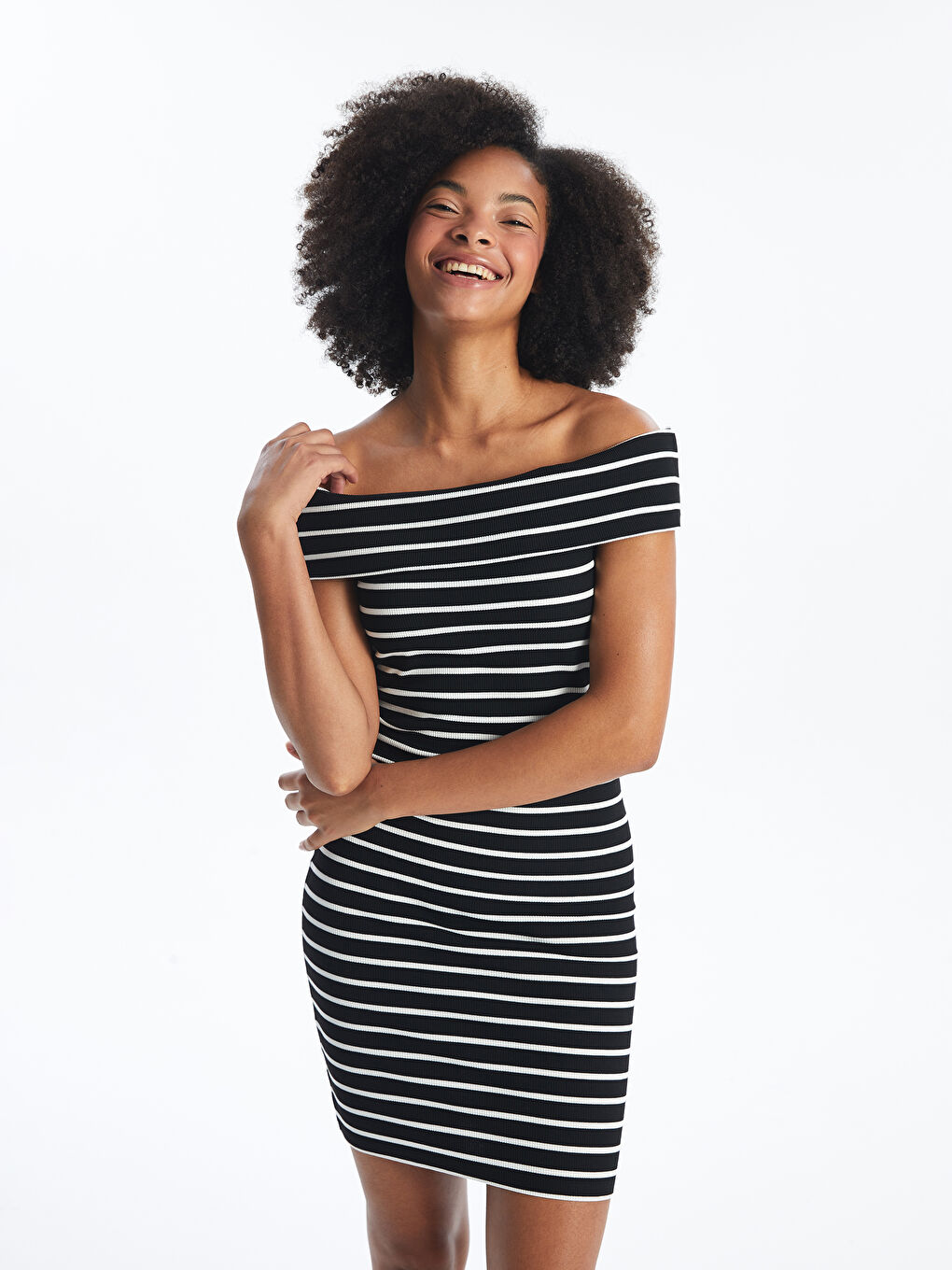 Boat neck short sleeve dress outlet