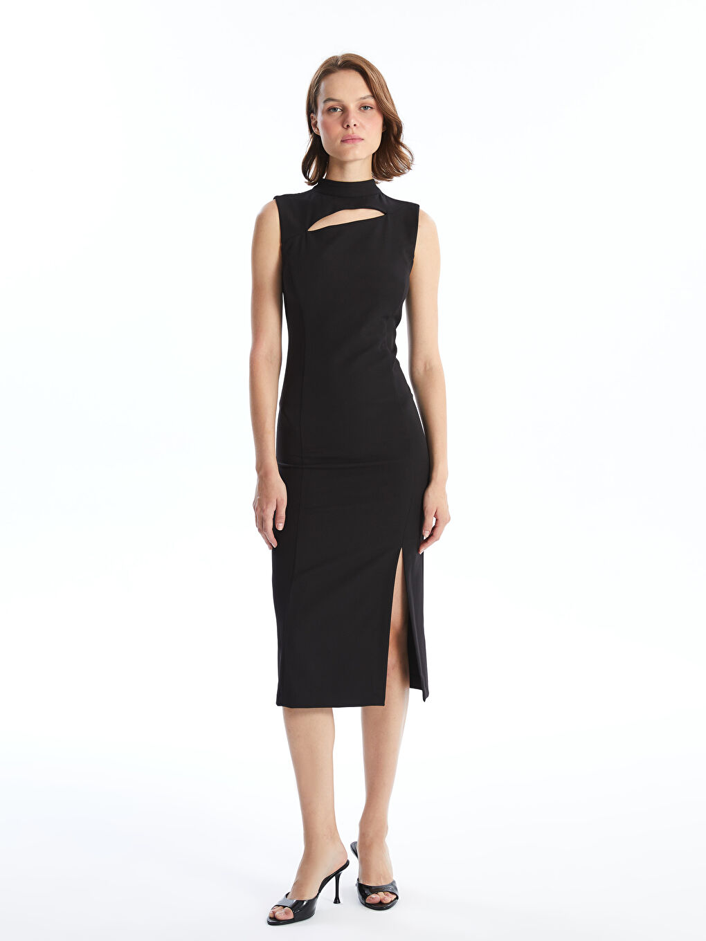 【Sinoon】 Tuck Shirring Dress /追跡付 SAKI: Crepe A-Line Wedding Gown with Exposed Boning and