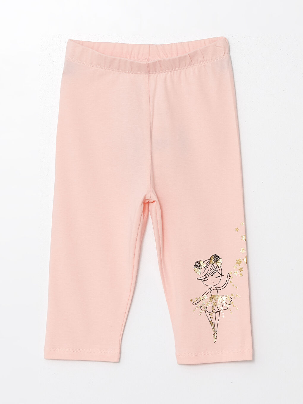 Elastic Waist Printed Baby Girl Tights 2-Pack -S4O966Z1-G7Z - S4O966Z1-G7Z  - LC Waikiki