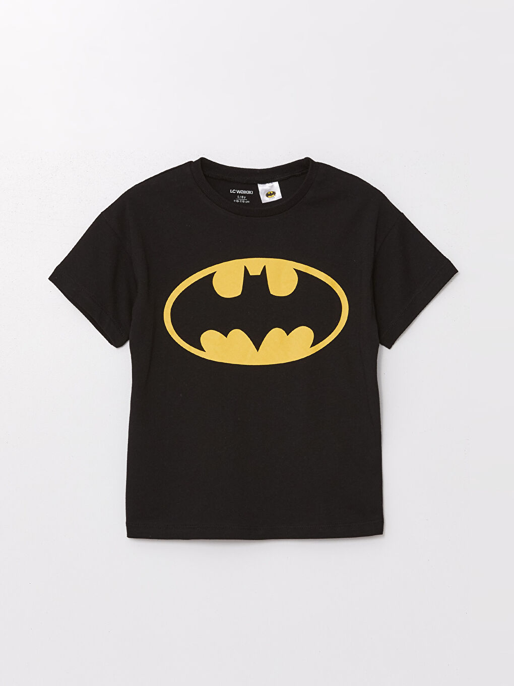 Crew Neck Short Sleeve Superman Printed Baby Boy T Shirt S4OJ02Z1 CVL S4OJ02Z1 CVL LC Waikiki