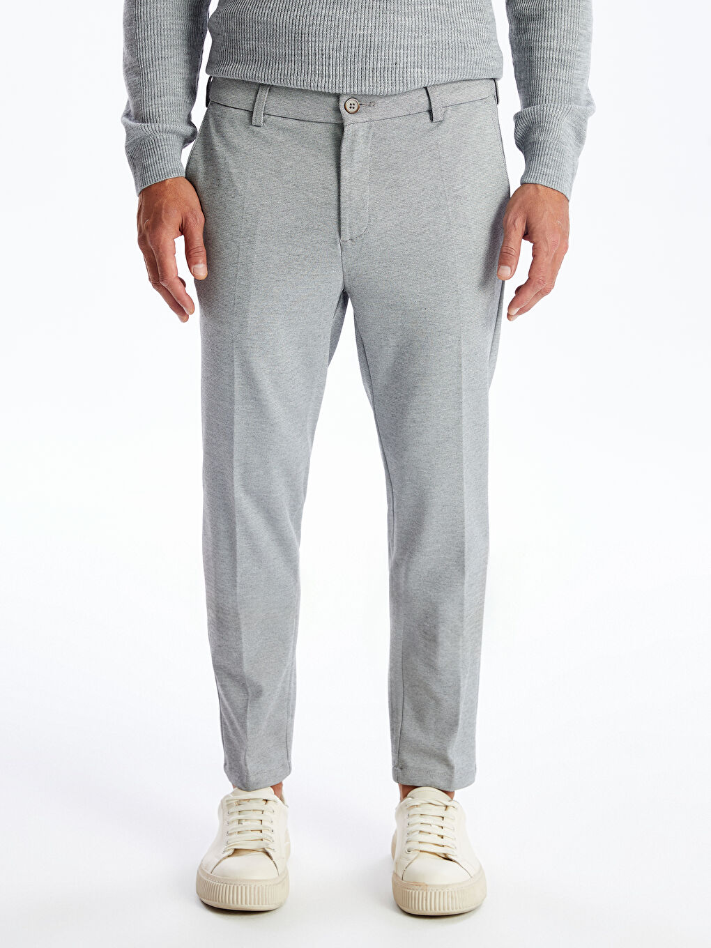 Slim Fit Men's Chino Trousers -W40424Z8-CT3 - W40424Z8-CT3