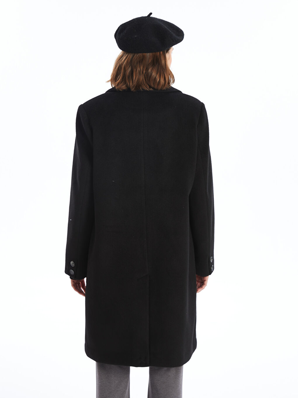 Jacket Collar Regular Long Sleeve Women's Cachet Coat