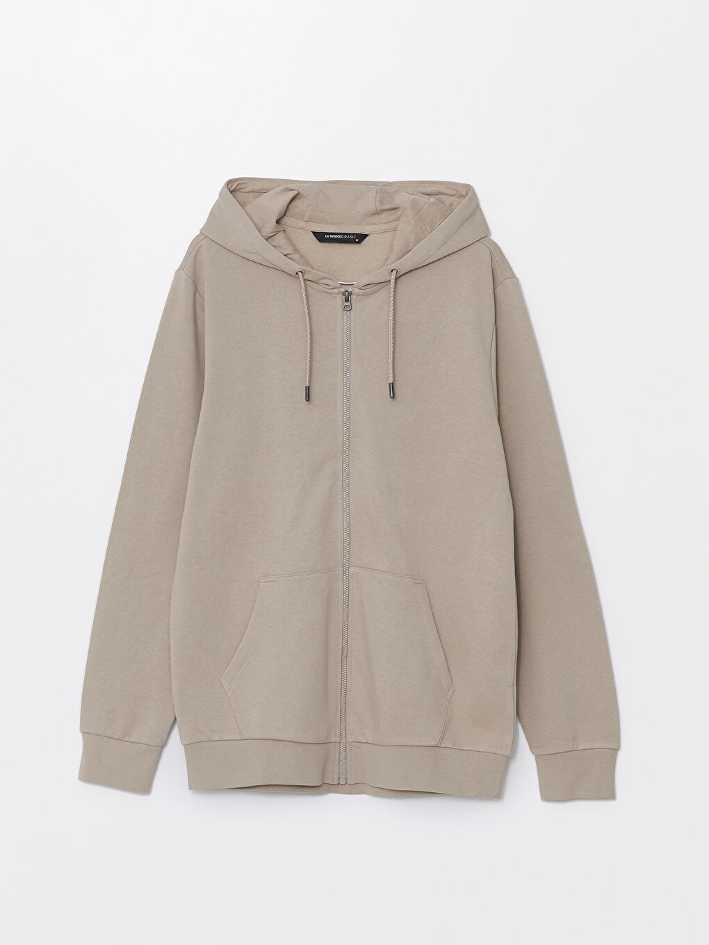 LC WAIKIKI Hooded Long Sleeve Men's Thick Zip-Up Sweatshirt