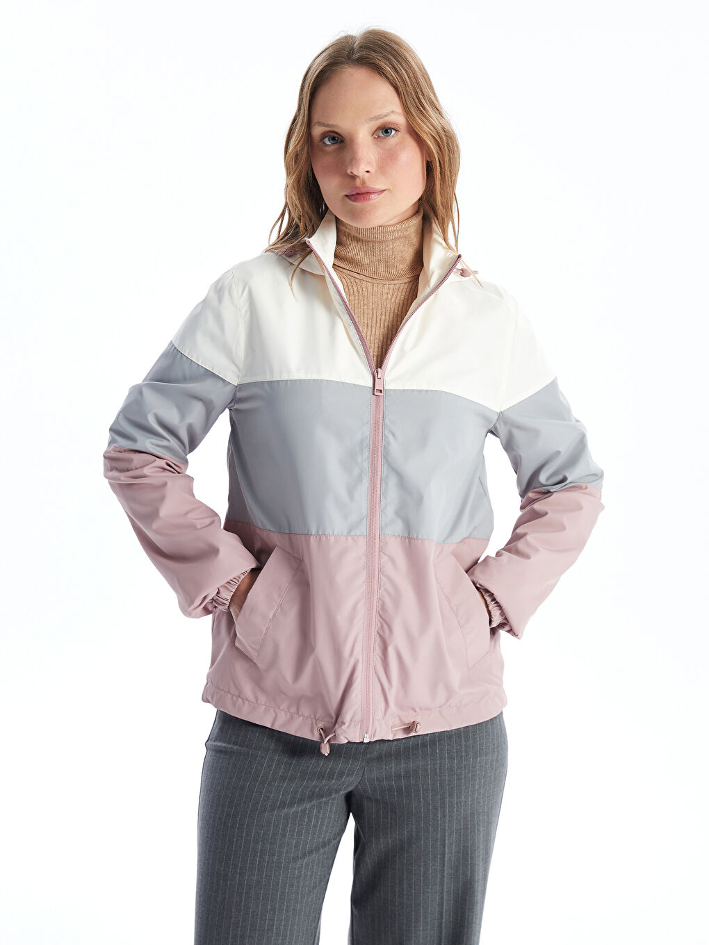 Women's pullover raincoat on sale
