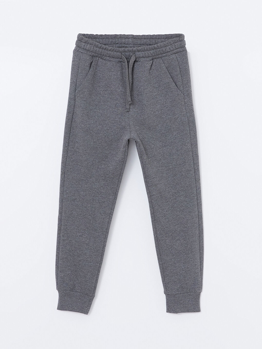 Boy s Thick Jogger Sweatpants with Elastic Waist W41062Z4 L8N W41062Z4 L8N LC Waikiki