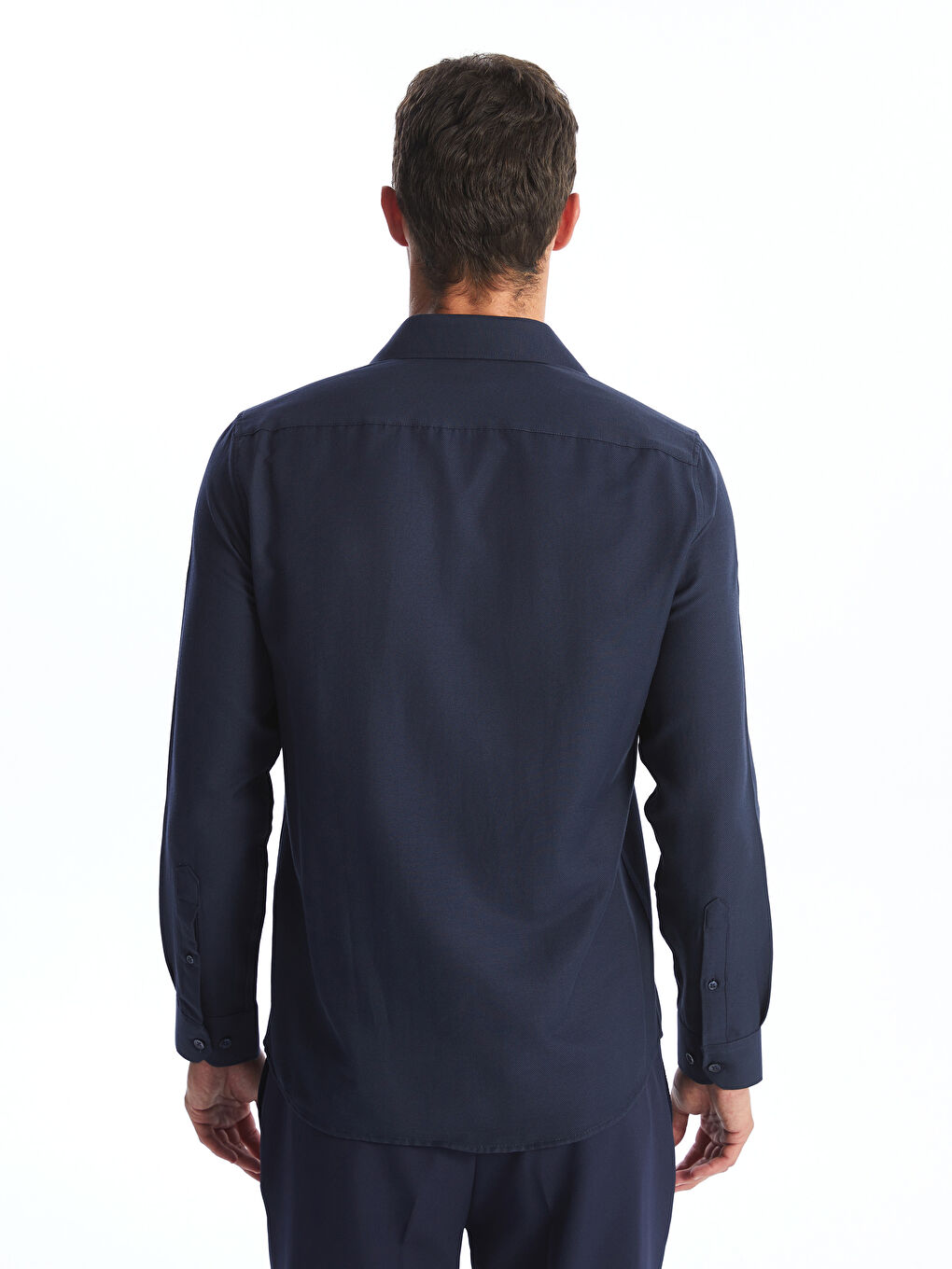 LC WAIKIKI Slim Fit Long Sleeve Oxford Men's Shirt -W41250Z8