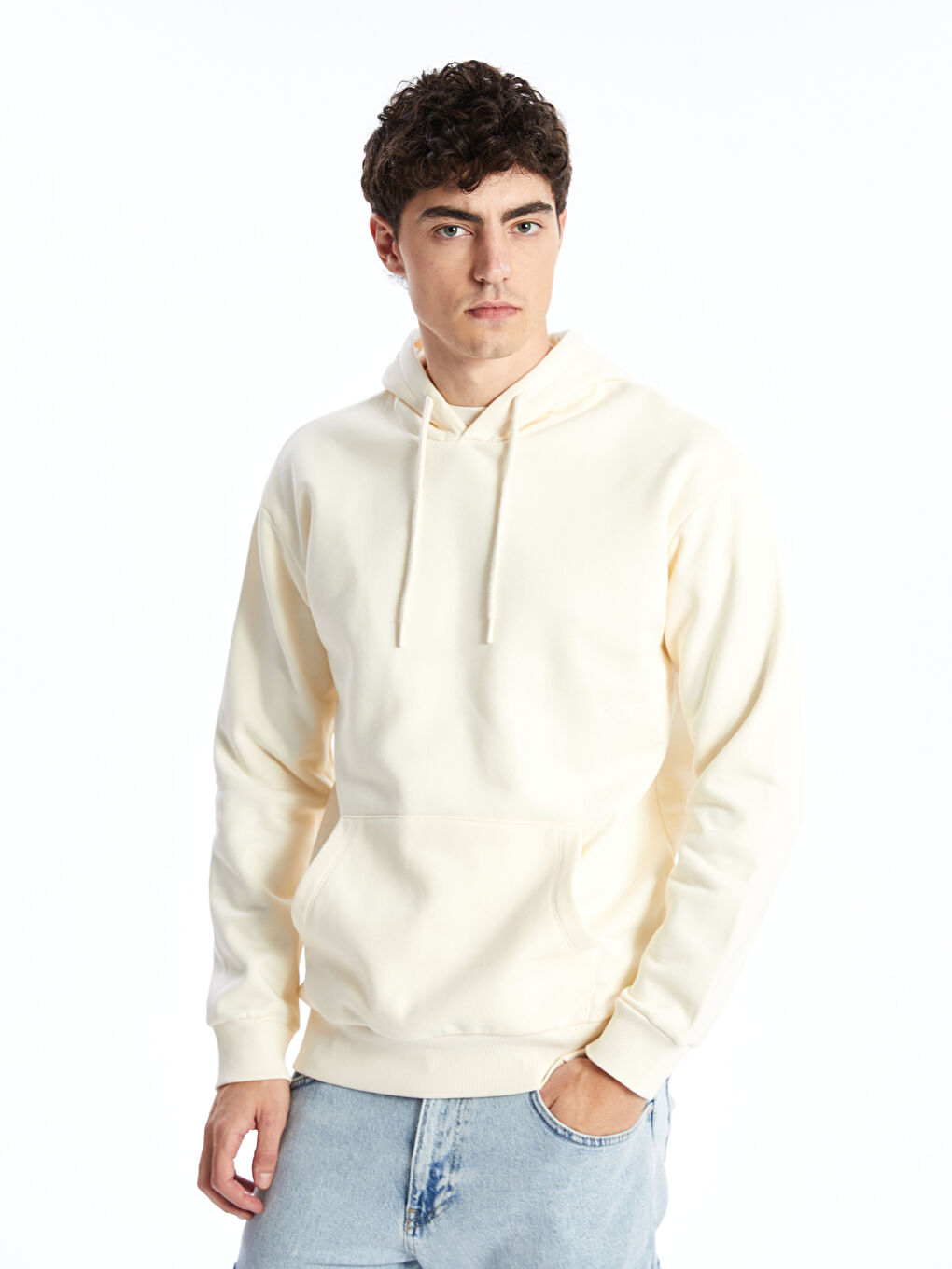 Long Sleeve Men s Thick Hoodie W41590Z8 YCM W41590Z8 YCM LC Waikiki