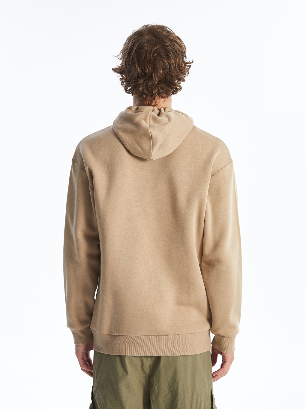 Long Sleeve Men's Thick Hoodie -W41590Z8-YJ3 - W41590Z8-YJ3